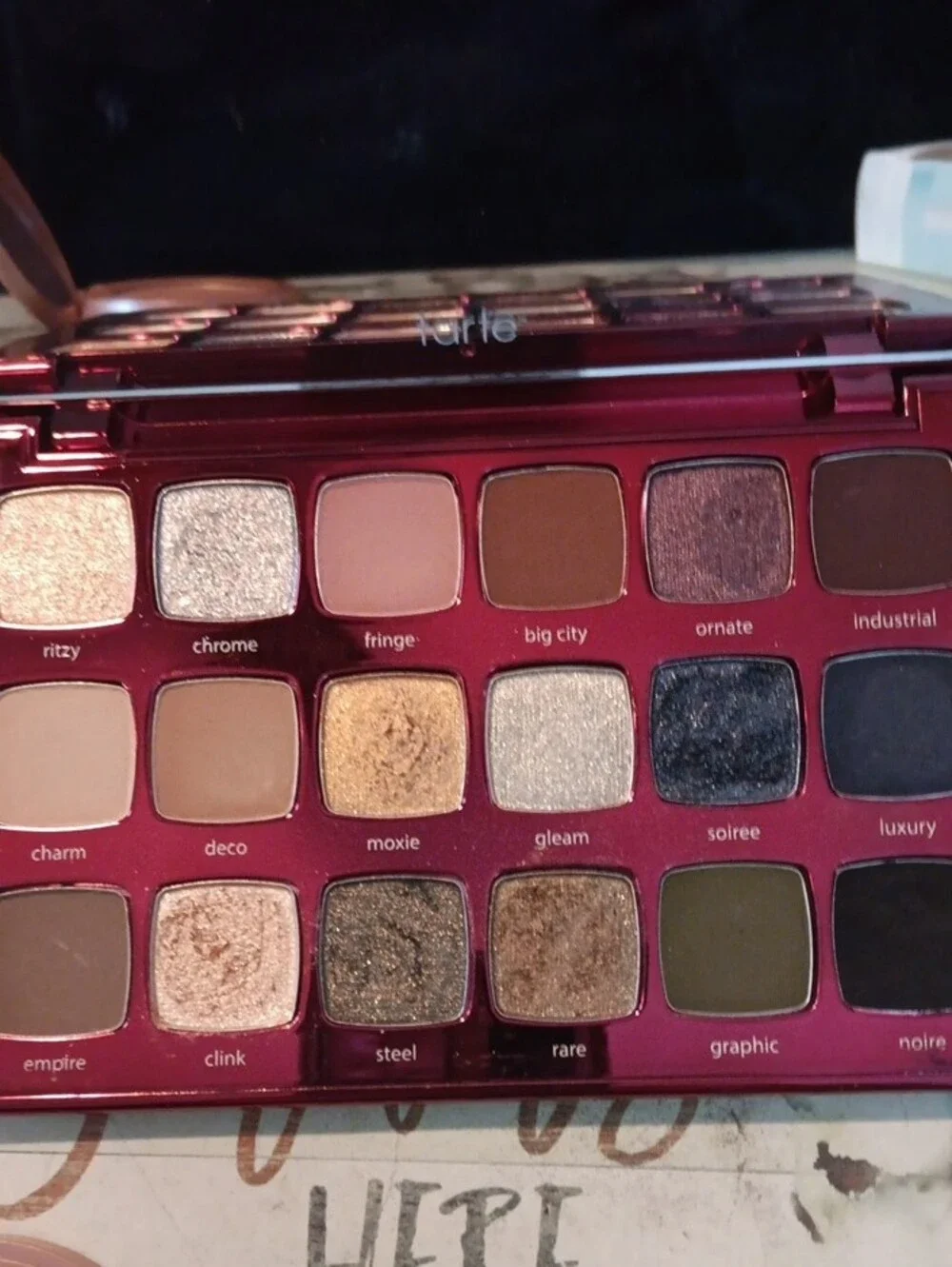 tarte Eyeshadow Palette, Concealer, And Blush